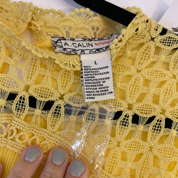 NWT Yellow Dress - Picture 4 of 4